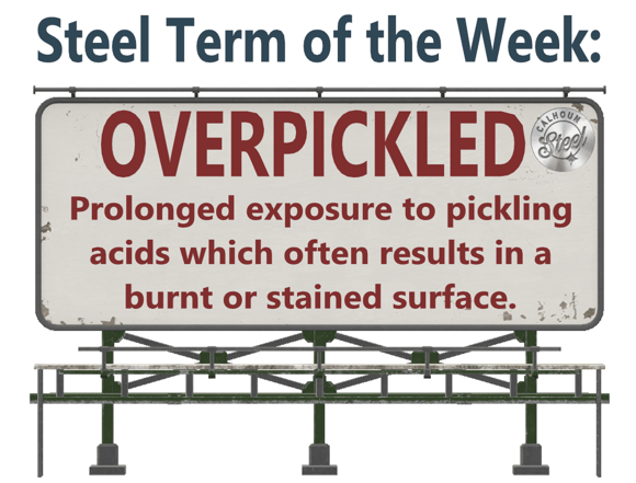 Steel term (Overpickled)